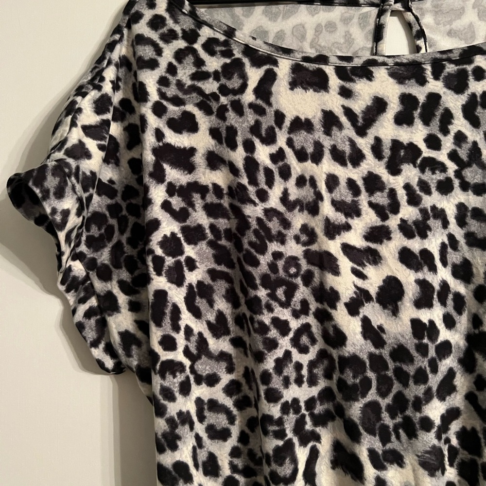Chic soul leopard print romper